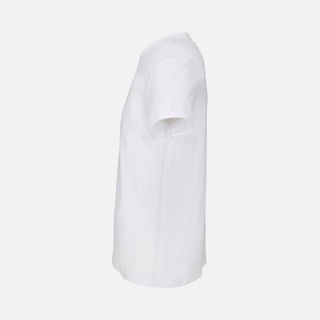 Футболка унисекс Regent с V-образным вырезом, белая, размер S