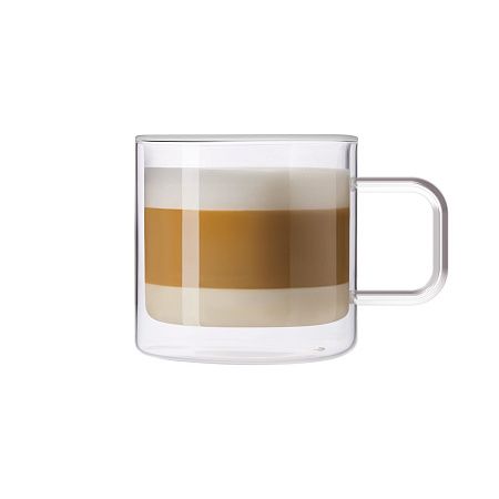 Кружка стеклянная с двойными стенками Луна (Luna)