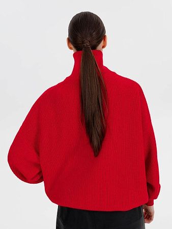 Джемпер Siluetti Birne, красный, размер S/M