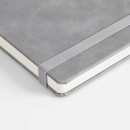 Ежедневник Urban Metal, недатированный, серый