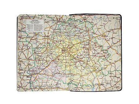 Ежедневник Flexy Galo А5, темно-синий, недатированный, в гибкой обложке