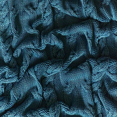 Плед Hygge, темно-зеленый