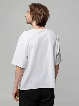 Футболка унисекс оверсайз Street Vibes, молочно-белая, размер XL/2XL