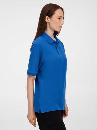 Рубашка поло унисекс Upswing, ярко-синяя, размер S