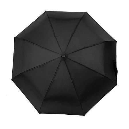 Зонт складной полуавтоматический Forest Rainman, диаметр 117 см, радиус 27 дюймов, 8 панелей, в подарочной коробке, черный