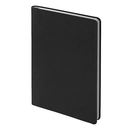 Ежедневник Flexy Latte Soft Touch Black Edition Color А5, черный/серый, недатированный, в гибкой обложке