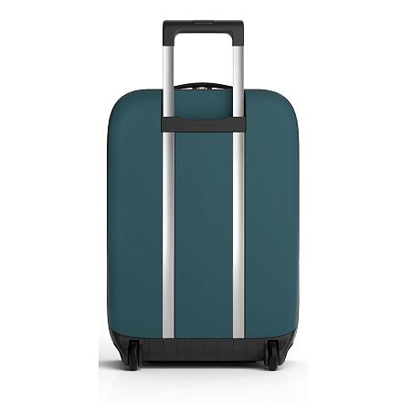 Чемодан складной Rollink Vega II 55x40x20 см, 2 колеса, бирюзовый