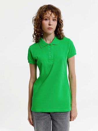 Рубашка поло женская Virma Premium Lady, зеленое яблоко, размер XXL