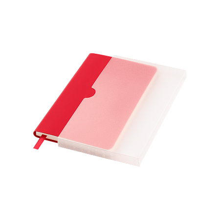 Ежедневник Спарк мини (Spark mini) A6 недатированный, красный