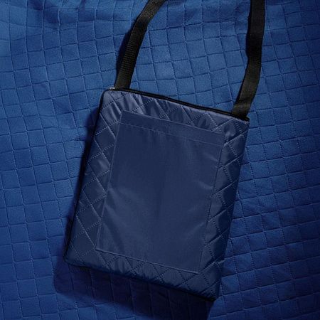 Плед для пикника "Rest"; синий; 115 х 140 см; двухсторонний материал флис 150 гр/м2+оксфорд  210 T