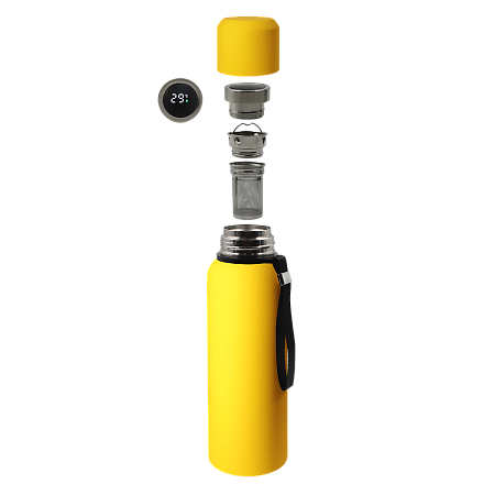 Термос S-travel New софт-тач с датчиком температуры 750 мл