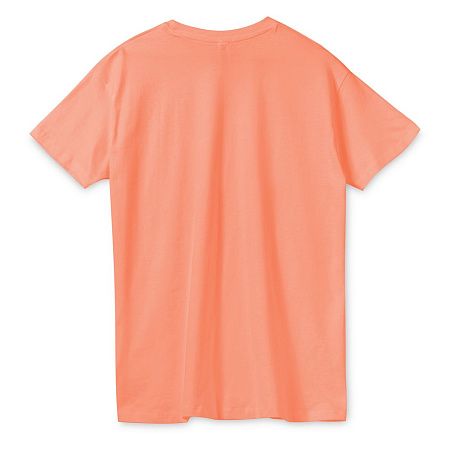 Футболка унисекс Regent 150, оранжевая (абрикосовая), размер S