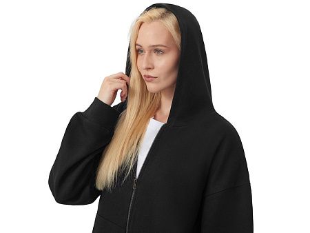 Толстовка оверсайз с капюшоном на молнии «Monaco»