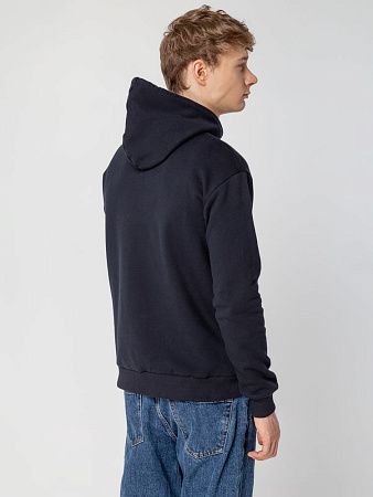 Толстовка с капюшоном Unit Kirenga Heavy, темно-синяя, размер XS