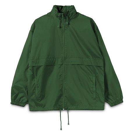 Ветровка из нейлона Surf 210, зеленая, размер S