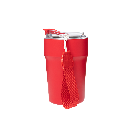 Термокружка вакуумная Монако (Monaco), красная