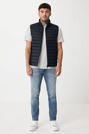 Мужской стеганый жилет Iqoniq Meru из переработанного полиэстера AWARE™, 70 г/м²