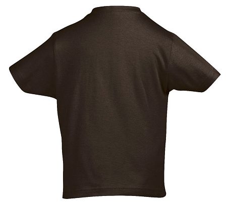 Футболка детская Imperial Kids, шоколадно-коричневая, размер 12 лет (142-152 см)