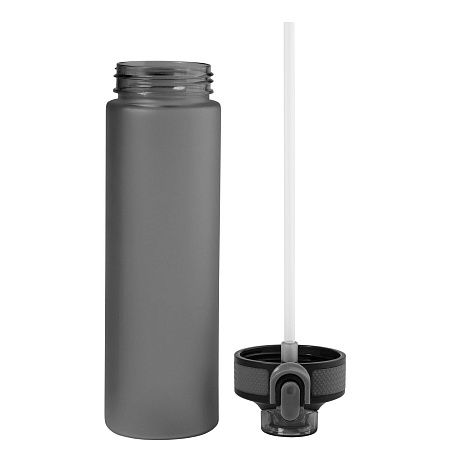 Бутылка для воды Флип (Flip), серая