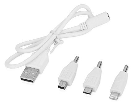 Подарочный набор White top с ручкой и зарядным устройством