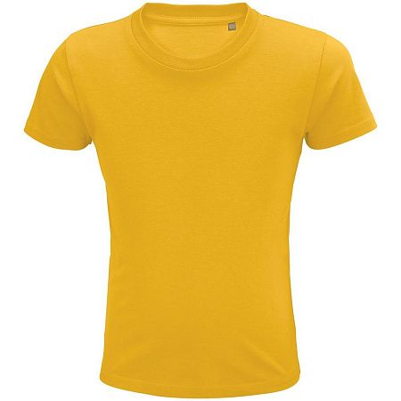 Футболка детская Pioneer Kids, желтая, размер 12 лет (142-152 см)