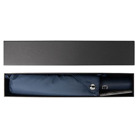 Зонт складной автоматический обратного сложения Forest Lotus Reverse, темно-синий