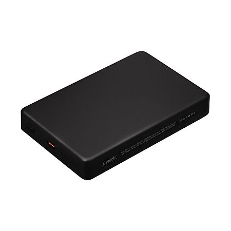 Внешний аккумулятор Атлантис Плюс PD (Atlantis PD Plus) 10000mAh с функцией беспроводной зарядки 15W, черный