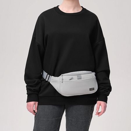 Поясная сумка Бостон (Boston), серый