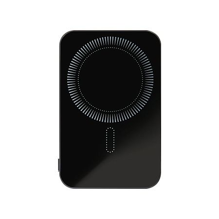 Внешний аккумулятор Артекс PD (Artex PD) 5000mAh с функцией беспроводной зарядки 15W, черный