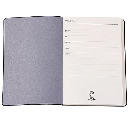 Ежедневник A5 недатированный Stefano в мягком переплёте, светло-серый