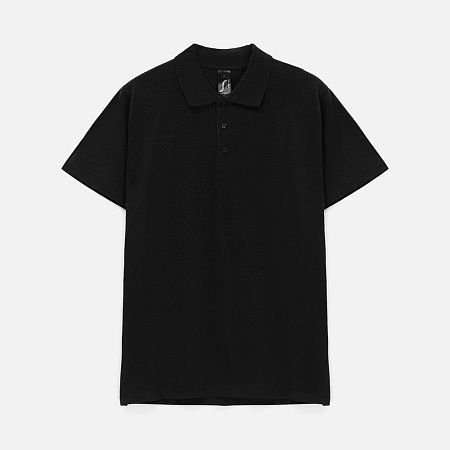 Рубашка поло мужская Prescott Men 170, черная, размер 3XL