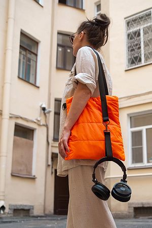 Шоппер Superbag Bubble, стёганый, с магнитной кнопкой