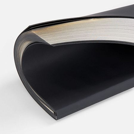 Ежедневник Flat Maxi, недатированный, черный