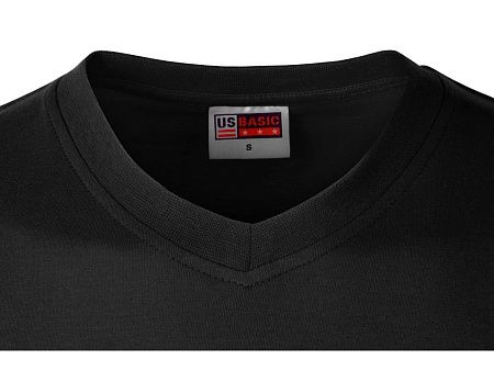 Футболка "Heavy Super Club" мужская с V-образным вырезом под нанесение