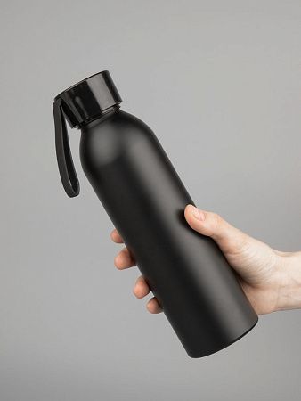 Бутылка для воды Brooke, матовая черная