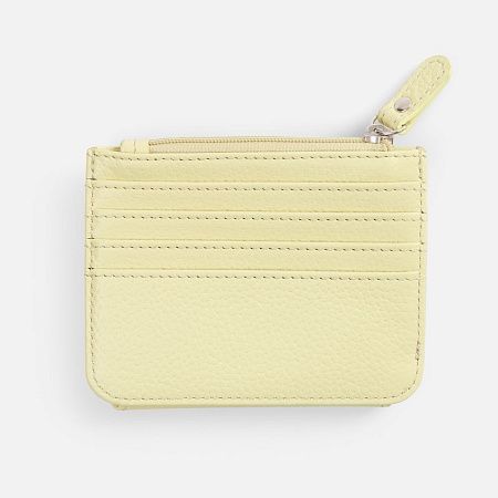 Картхолдер на молнии Unison, светло-зеленый
