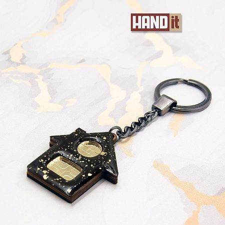 Брелок-обвес Дом