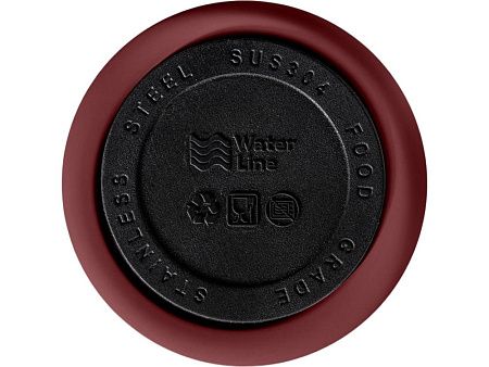 Вакуумная термокружка c кнопкой «Guard», soft-touch, 400 мл, тубус