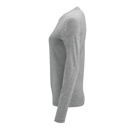 Футболка с длинным рукавом Imperial LSL Women, серый меланж, размер XL