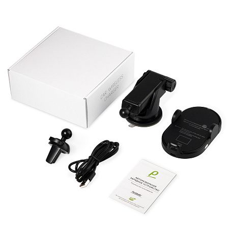 Автомобильный держатель для смартфона Нова (Nova) 15W с функцией беспроводной зарядки