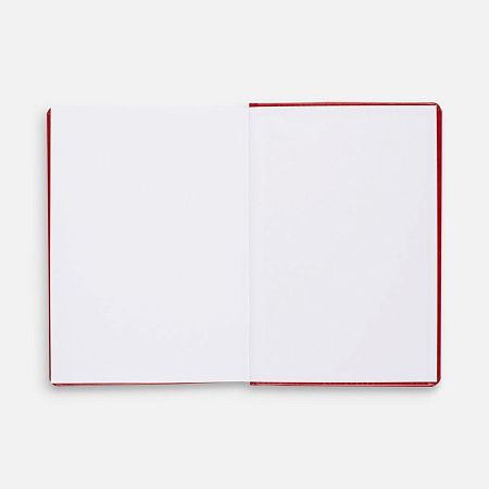 Ежедневник Nebraska, недатированный, красный