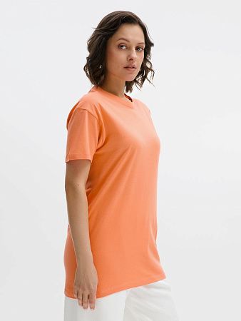 Футболка унисекс Regent 150, оранжевая (абрикосовая), размер S