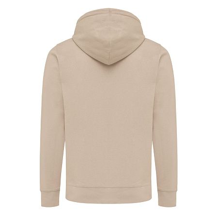 Худи на молнии Iqoniq Abisko из переработанного хлопка, унисекс, 340 г/м²