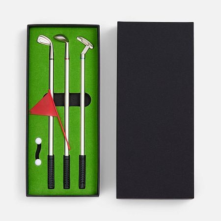 Настольный мини-гольф Golfink, черный с зеленым яблоком