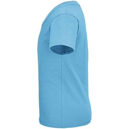 Футболка детская Pioneer Kids, бирюзовая, размер 10 лет (130-140 см)