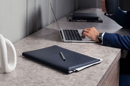 Папка адресная Signature, бордовая