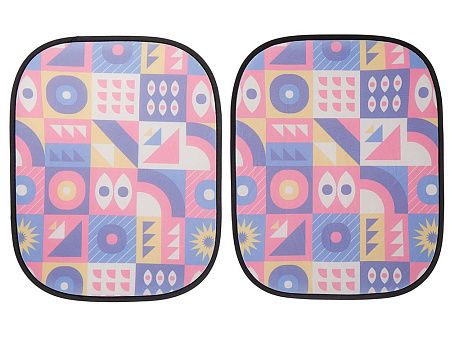 Комплект из 2-х автомобильных солнцезащитных экранов с возможностью полноцветной печати