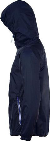 Ветровка Skate, темно-синяя с ярко-синим, размер 3XL