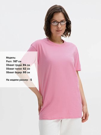 Футболка унисекс Regent 150, розовая орхидея, размер XL