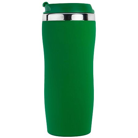 Термокружка SLIM SOFT COLOR 350мл. Зеленая 6030.02